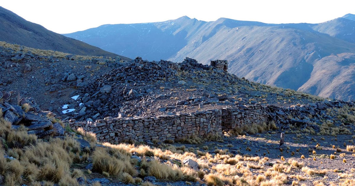 Ruinas de la Ciudacita, el legado Inca enmarcado por las nieves eternas