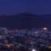 Vista Area de la Ciudad de Salta de noche