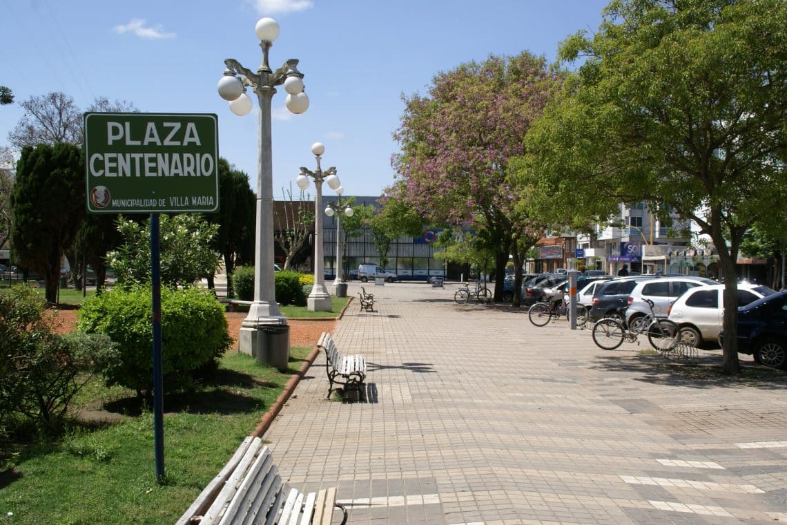 Plaza Centenario - Villa María, Provincia de Córdoba, Argentina