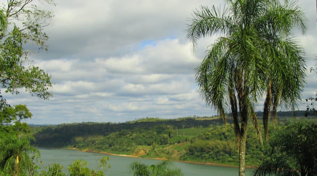 Vista del Paraná desde el Parque Schwelm