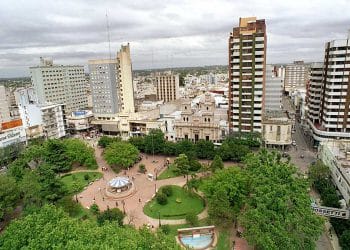 Vista Aérea de la ciudad de Río Cuarto