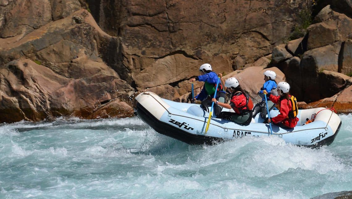 Rafting en Aluminé