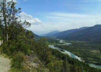 Mirador de el valle de el Río Azul en El Bolsón