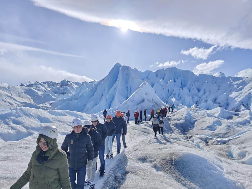Mini trekking sobre el Glaciar Perito Moreno