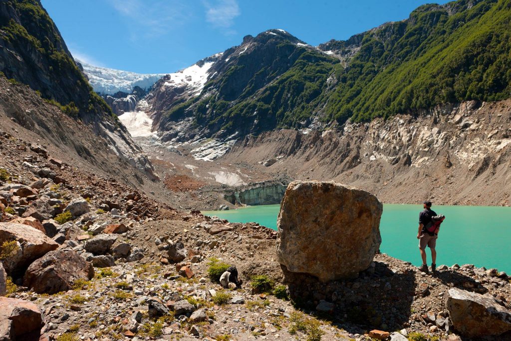 Glaciar Torrecillas, Chubut