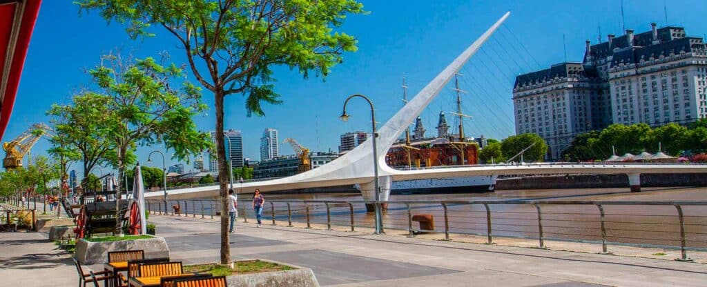 Puente de la Mujer de Puerto Madero, Ciudad de Buenos Aires