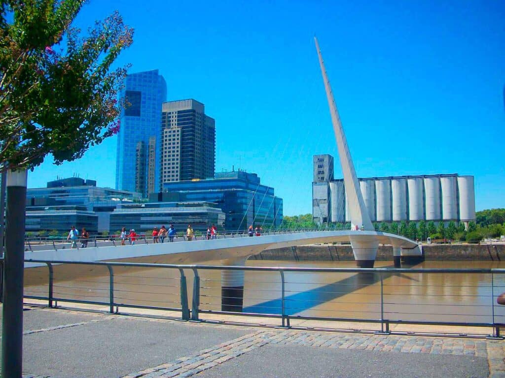 Puente de la Mujer de Puerto Madero, Ciudad de Buenos Aires
