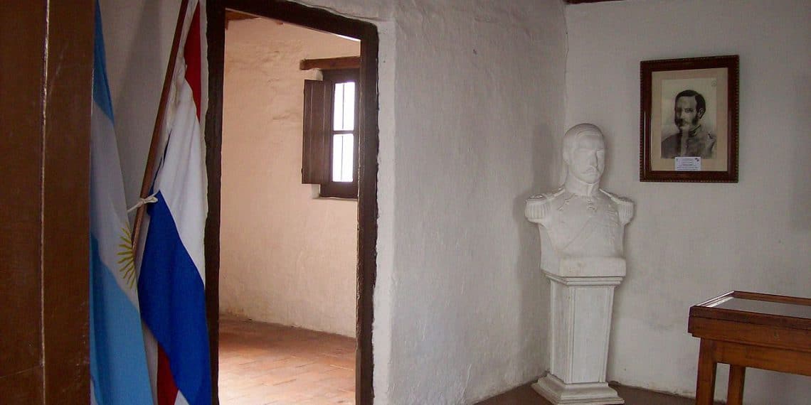 Interior de la casa histórica de José Félix Bogado, San Nicolás de los Arroyos