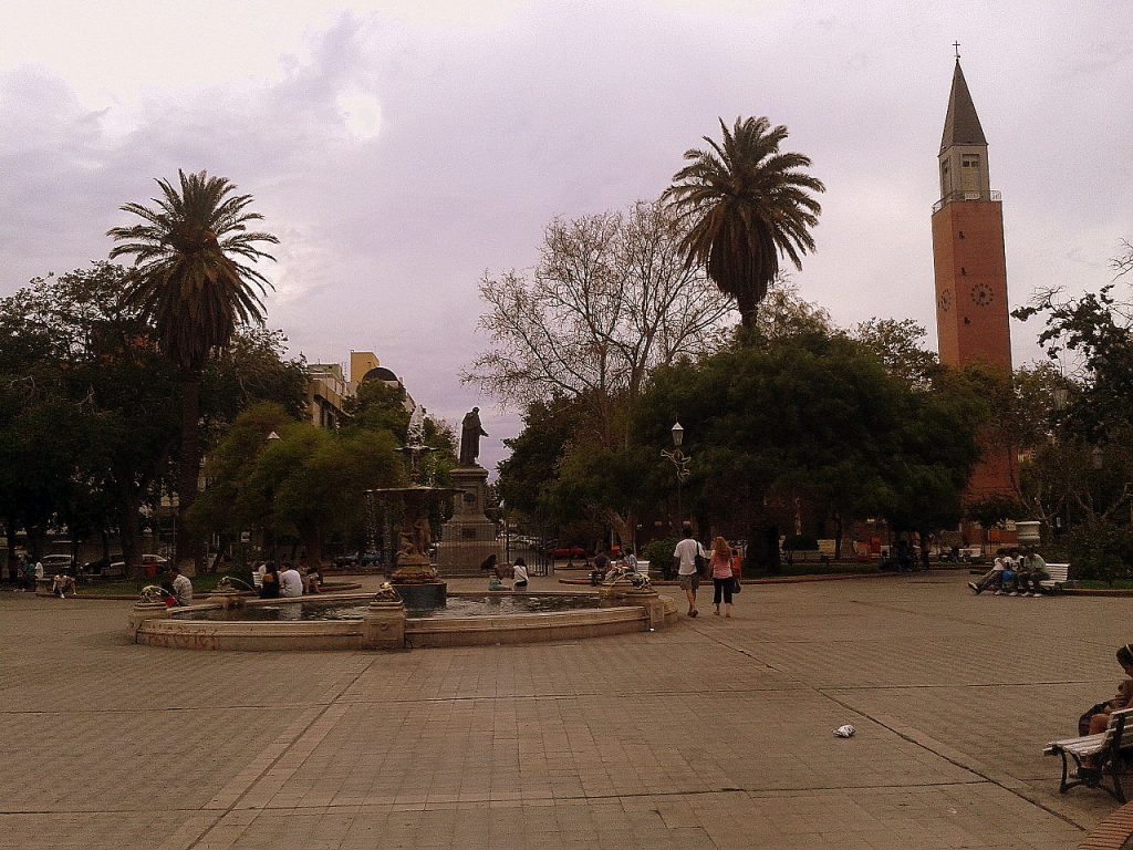 Plaza 25 de mayo de la ciudad de San Juan