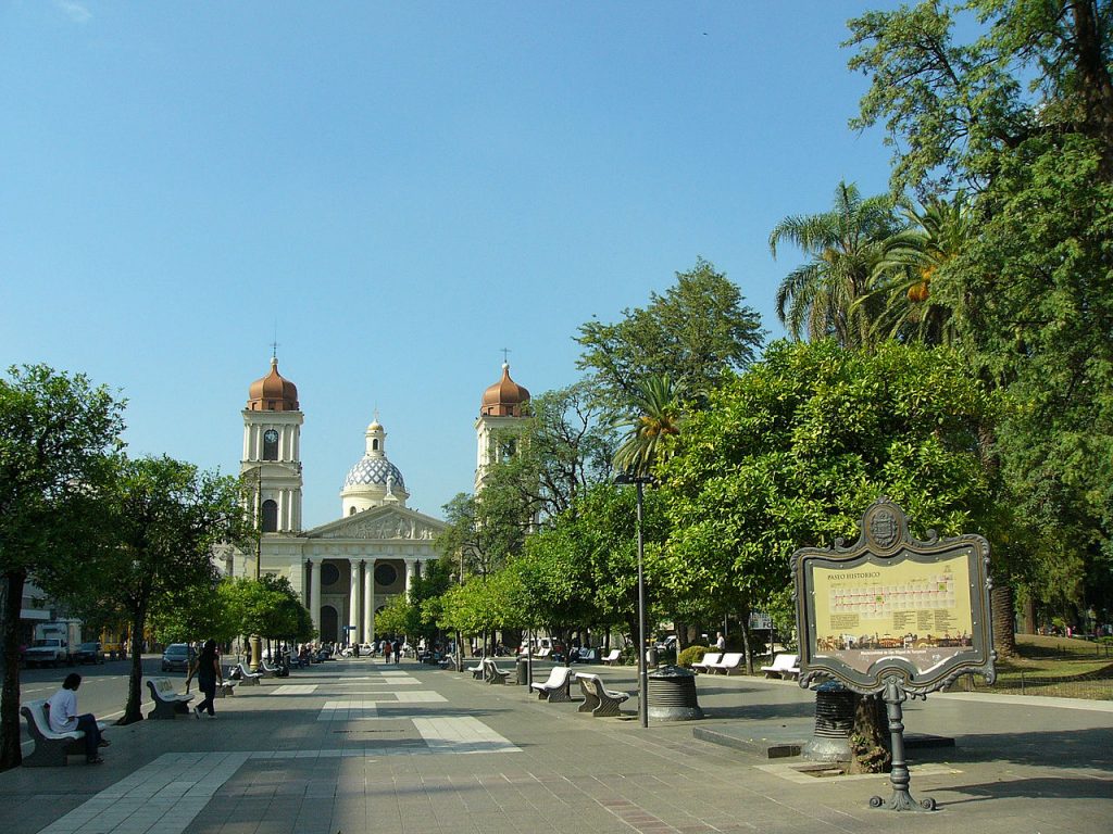 Plaza Independencia de San Miguel de Tucumán