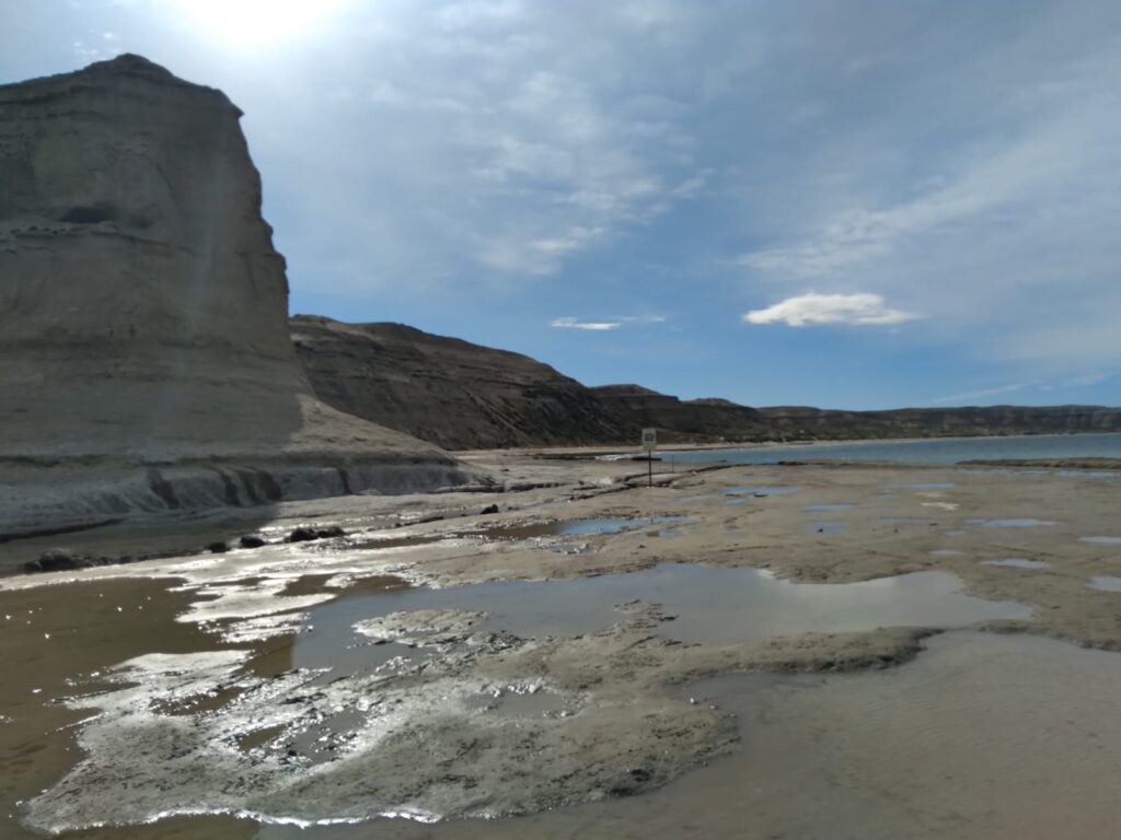 Playa de Piedra Gaucha, Puerto Pirámides - Chubut Patagonia Argentina