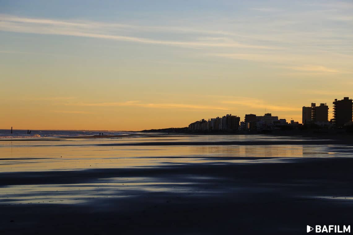 Atardecer en las Playas de Monte Hermoso