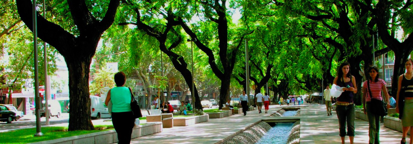 Paseo La Alameda, Ciudad de Mendoza Tripin Argentina