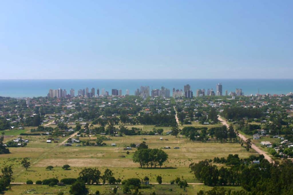 Vista Aérea de Miramar, Buenos Aires