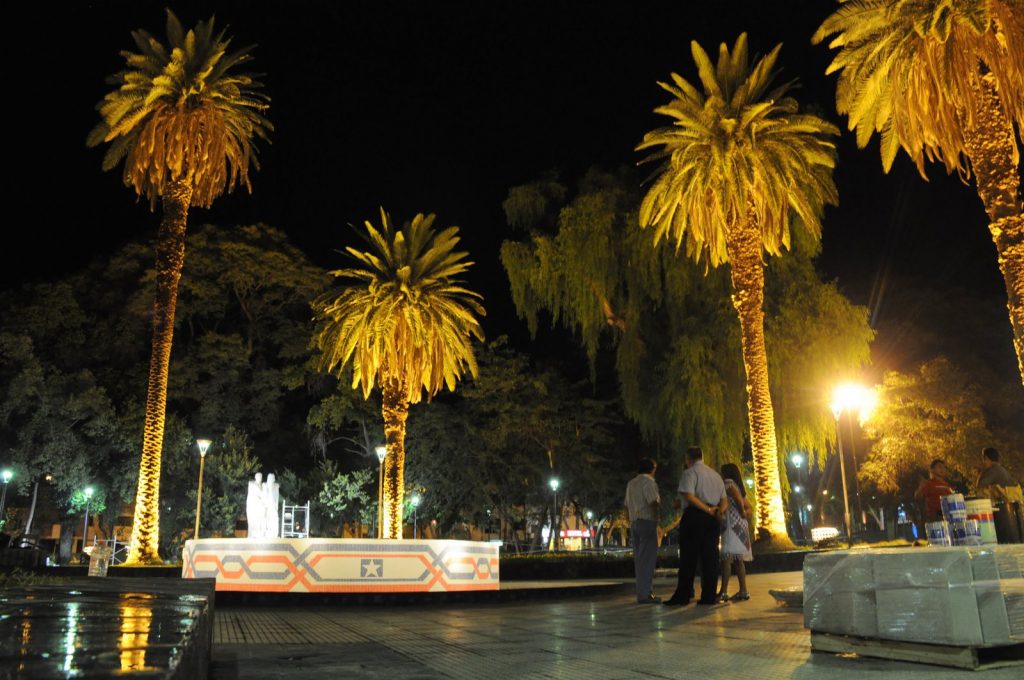 Plaza Chile, Ciudad de Mendoza