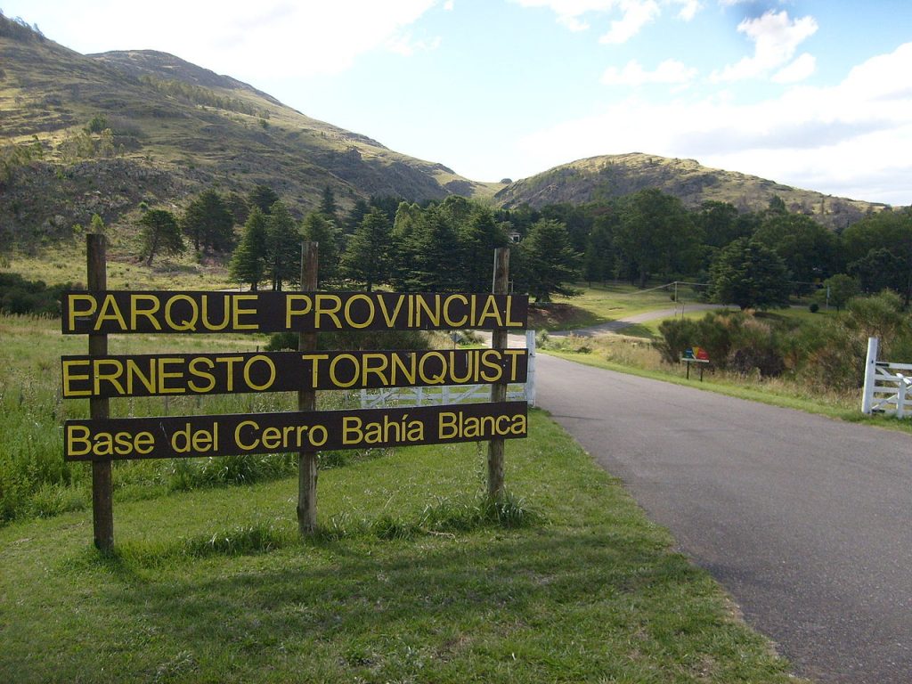 Entrada al Parque Provincial Ernesto Tornquist, Sierra de la Ventana, Buenos Aires