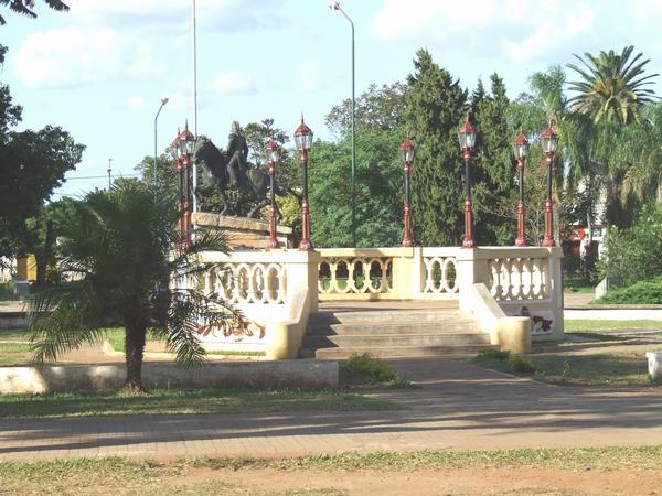 Plaza San Martín, Santo Tomé, Corrientes