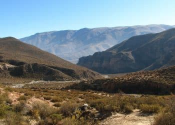 Quebrada en el Infiernillo, Parque Provincial Cumbres Calchaquíes, Tafí del Valle, Tucumán.