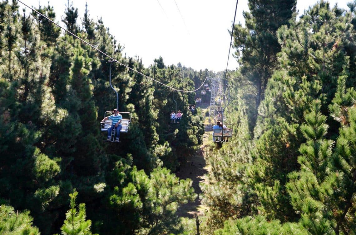 Aerosillas en Cerro El Centinela en Tandil