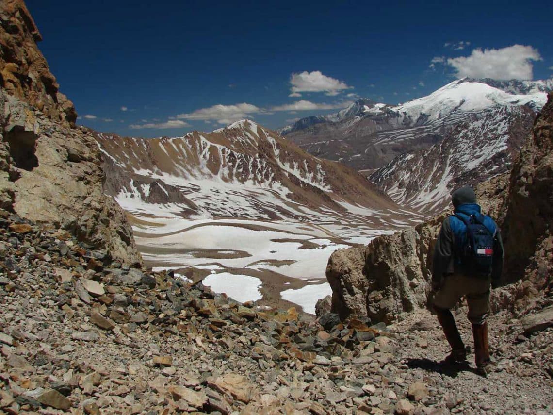 Paso del Portillo en Tunuyan, Mendoza