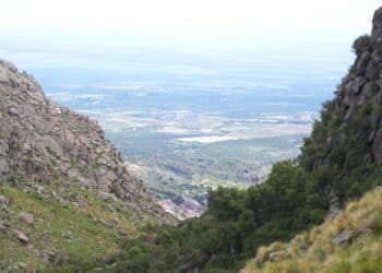 Cerro Blanco, Valle de Conlara, Merlo