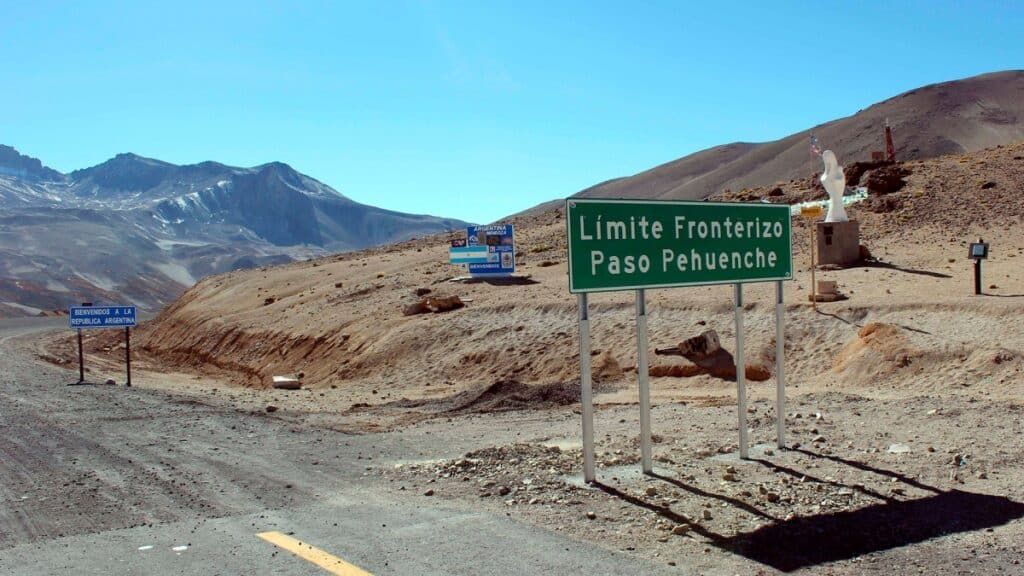 Paso Pehuelche, Mendoza