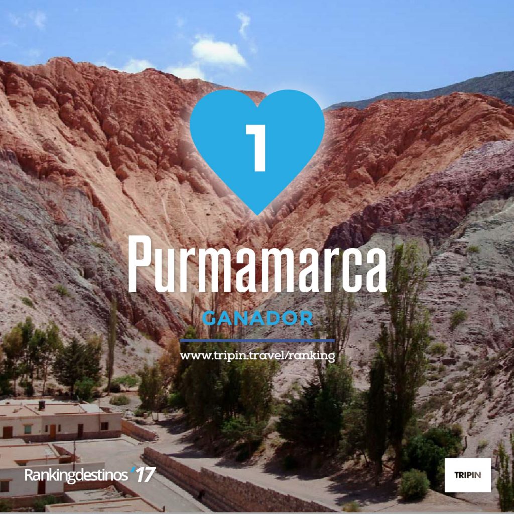 Ranking destinos 2017, Purmamarca ganadora