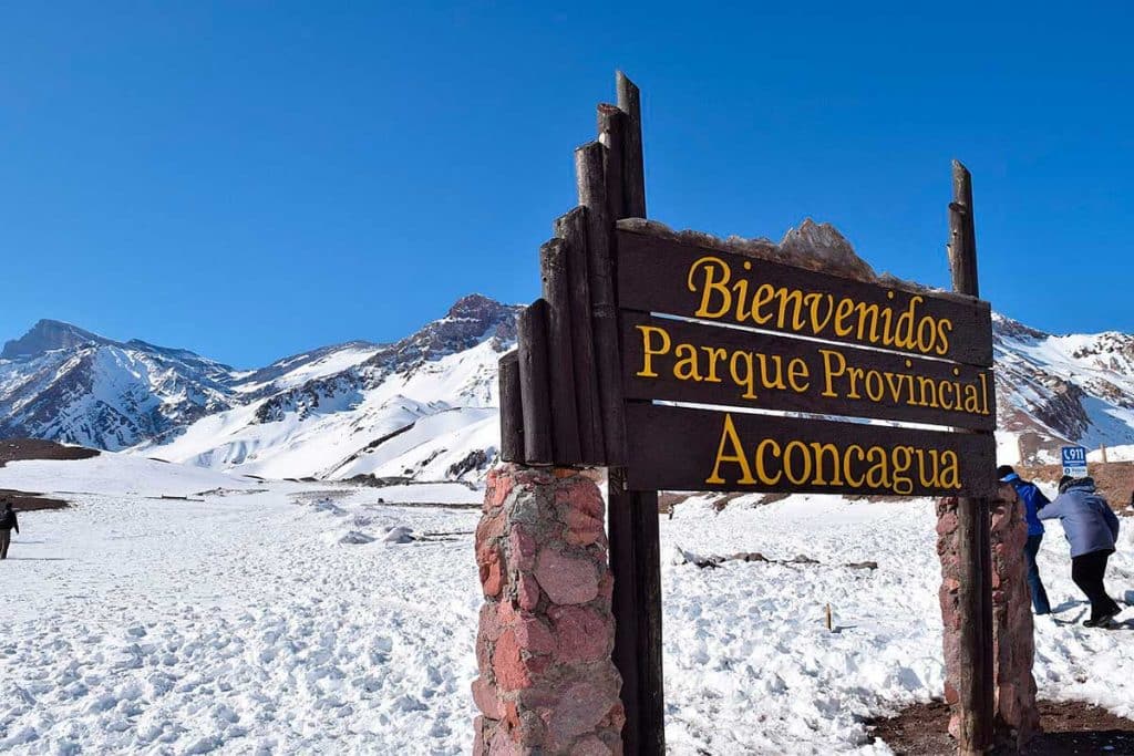 Entrada al Parque Provincial Aconcagua - Mendoza
