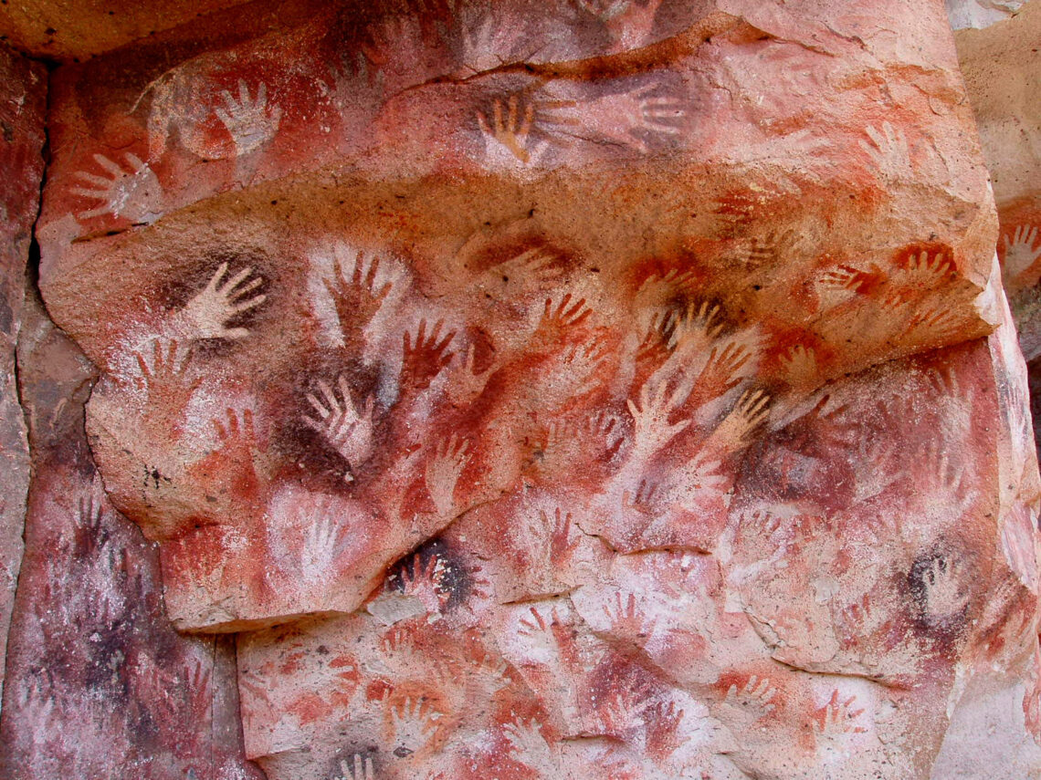 Cueva de las manos, Santa Cruz, Río Pinturas, Patagonia