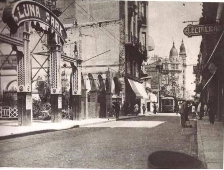 Así se veía el Luna Park en sus comienzos. Foto: Archivo histórico Luna Park