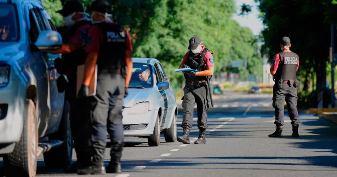 control policial coronavirus