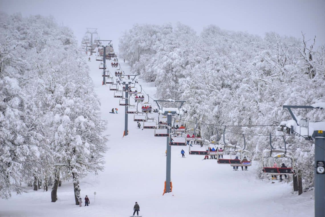 Llegó Finalmente La Nieve A Chapelco Y Abren Mas Pistas Para Esquiar