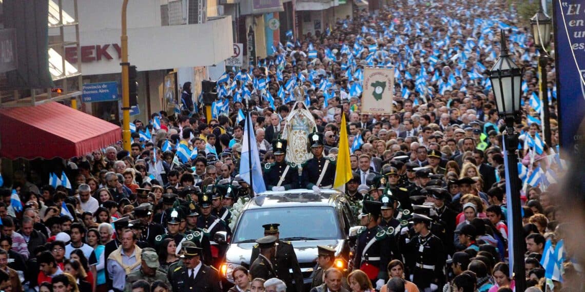 Bajada de la Virgen de la Merced en Tucumán